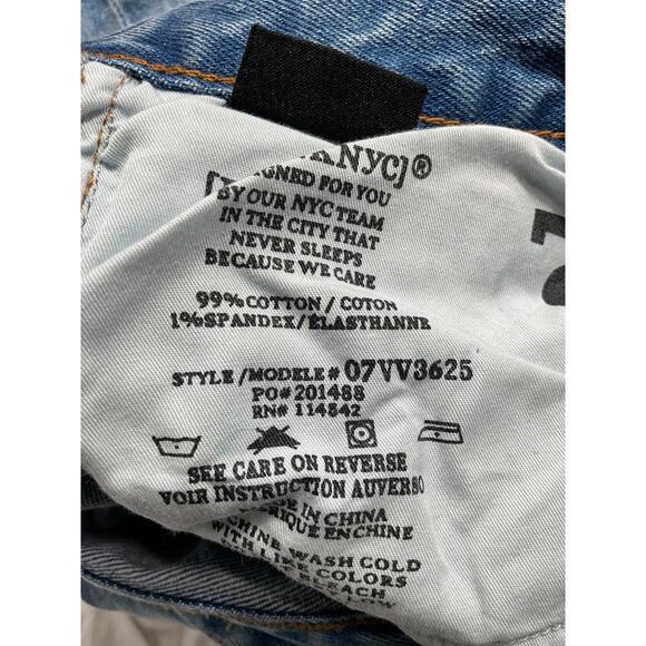 Blank Nyc Wide Leg Blue Denim Jean Size 27 - NWT - Picture 5 of 5